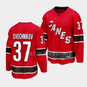 Carolina Hurricanes Andrei Svechnikov Special Edition 2.0 2022 Red Breakaway Retro Jersey Men's