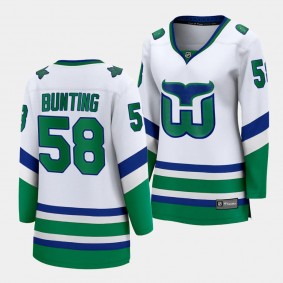 Michael Bunting Carolina Hurricanes Whalers Women Premier Breakaway 58 Jersey