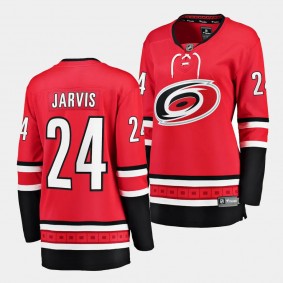 Seth Jarvis Carolina Hurricanes Alternate Women Breakaway Player 24 Jersey